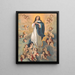 L'Assomption Maleri - Krebs Litho & Co.. — indrammet kunstværk på væggen