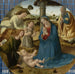 L'Adoration af det lille Kristusbarn - Cosimo Rosselli — visning af kunstværket