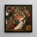 L'Adoration des Mages - Abraham Janssens — indrammet kunstværk på væggen
