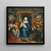 L'Adoration des Mages - Suiveur d'Antwerp af Quentin Massys — indrammet kunstværk på væggen