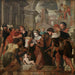 L'Adoration des bergers - Lambert Van Noort — visning af kunstværket