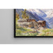 Reproduktion af maleriet L'Alpe Barneuza (Valais) - Edward Theodore Compton