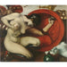 Reproduktion af maleriet L'Amazone såret - Franz von Stuck