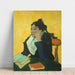 Reproduktion af maleriet L'Arlésienne; Madame Joseph-Michel Ginoux (Marie Julien, 1848-1911) - Vincent van Gogh