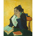 Reproduktion af maleriet L'Arlésienne; Madame Joseph-Michel Ginoux (Marie Julien, 1848-1911) - Vincent van Gogh