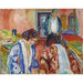 Reproduktion af maleriet L'Artiste og hans model - Edvard Munch