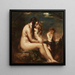 L'Aube de l'amour - William Etty — indrammet kunstværk på væggen
