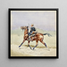 L'Avant-garde - Frederic Remington — indrammet kunstværk på væggen