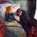 L'Enfant malade - Edvard Munch — visning af kunstværket