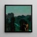 L'Étoile du soir - Franz von Stuck — indrammet kunstværk på væggen