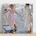 Reproduktion af maleriet L'Heure du bain, Valence - Joaquín Sorolla
