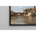 Reproduktion af maleriet L'Île og broen San Bartolomeo, Rom - Jean-Baptiste-Camille Corot