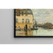 Reproduktion af maleriet Løbet af floden i Port-Marly - Alfred Sisley