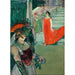 Reproduktion af maleriet L'Opera Messalina i Bordeaux - Henri de Toulouse-Lautrec
