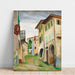 Reproduktion af maleriet L'albergo - Moïse Kisling