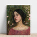 Reproduktion af maleriet L'écrin de roses - John William Waterhouse