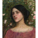 Reproduktion af maleriet L'écrin de roses - John William Waterhouse