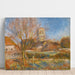 Reproduktion af maleriet L'Église i Essoyes - Pierre-Auguste Renoir