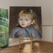 Reproduktion af maleriet L'enfant med hætte - Pierre-Auguste Renoir