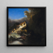 L'enlèvement de Proserpine - Rembrandt van Rijn — indrammet kunstværk på væggen