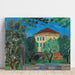 Reproduktion af maleriet L'entréen i haven - Raoul Dufy