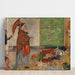Reproduktion af maleriet L overraskelse af musen med maske - James Ensor