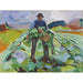 Reproduktion af maleriet L'homme dans le champ de choux - Edvard Munch