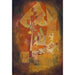 Reproduktion af maleriet L'homme sous le poirier - Paul Klee