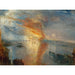 Reproduktion af maleriet Løgningsbranden af Lords' og Commons' huse, den 16. oktober 1834 - Joseph Mallord William Turner