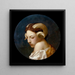 La Bacchante - Jean-Léon Gérôme — indrammet kunstværk på væggen