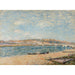 Reproduktion af maleriet La Berge à Saint-Mammès - Alfred Sisley