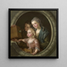 La Camera Obscura - Charles Amédée Philippe Van Loo — vægpræsentation af kunstværket