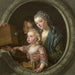La Camera Obscura - Charles Amédée Philippe Van Loo — vist i et interiør