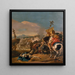 La Capture de Carthage - Giovanni Battista Tiepolo — indrammet kunstværk på væggen