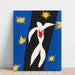 Reproduktion af maleriet La Chute d’Icare - Henri Matisse