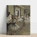 Reproduktion af maleriet La Classe de danse - Edgar Degas