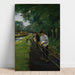 Reproduktion af maleriet La Corderie à Edam - Max Liebermann