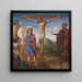 La Crucifixion - Matteo di Giovanni — indrammet kunstværk på væggen