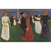 Reproduktion af maleriet La Danse de la vie - Edvard Munch