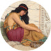 La Danseuse fatiguée - John William Godward — visning af kunstværket