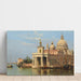 Reproduktion af maleriet La Dogana avec Santa Maria della Salute, Venedig - Antonietta Brandeis