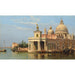 Reproduktion af maleriet La Dogana avec Santa Maria della Salute, Venedig - Antonietta Brandeis