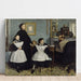 Reproduktion af maleriet La Famille Bellelli - Edgar Degas