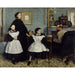 Reproduktion af maleriet La Famille Bellelli - Edgar Degas