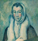 La Femme L'Hermine efter Le Greco - Paul Cézanne — visning af kunstværket