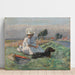 Reproduktion af maleriet La Femme au Chien - Pierre Bonnard