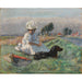 Reproduktion af maleriet La Femme au Chien - Pierre Bonnard