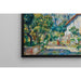 Reproduktion af maleriet La Ferme de Magnanosc ou La Villa Raynaud, Grasse - Pierre-Auguste Renoir