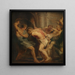 La Flagellation du Christ - Peter Paul Rubens — indrammet kunstværk på væggen