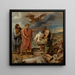 La Fondation de Constantinople - Peter Paul Rubens — indrammet kunstværk på væggen